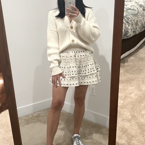 LoveShackFancy Ruffle Mini Skirt - Picture 5 of 5